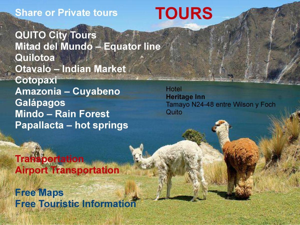 Heritage Inn Quito Zewnętrze zdjęcie